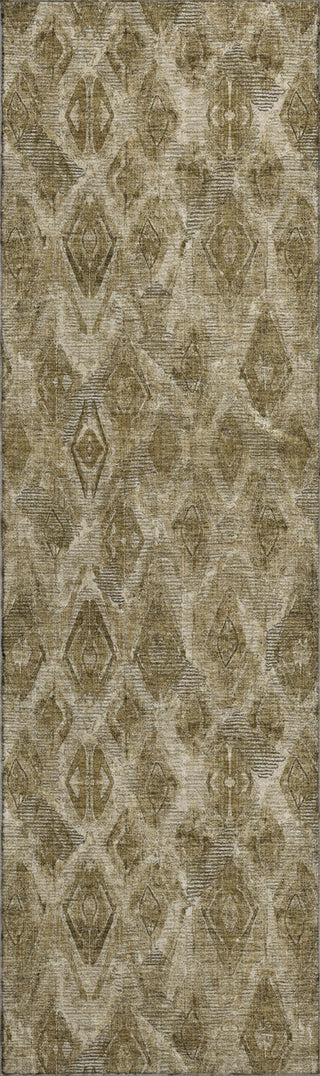 Piper Looms Mayfield Diamond AMF622 Mocha Machine Washable Area Rug Runner Main Image