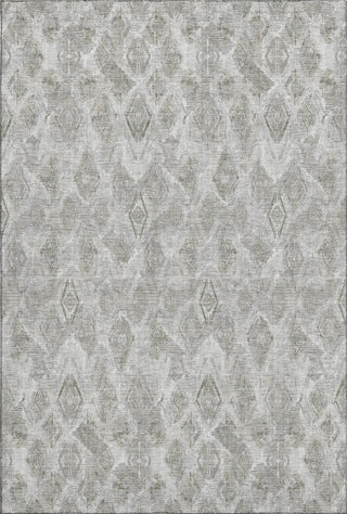 Piper Looms Mayfield Diamond AMF622 Silver Machine Washable Area Rug main image
