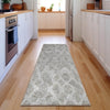 Piper Looms Mayfield Diamond AMF622 Silver Machine Washable Area Rug Runner Lifestyle Image Feature