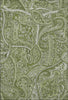 Piper Looms Mayfield Paisley AMF623 Green Machine Washable Area Rug main image