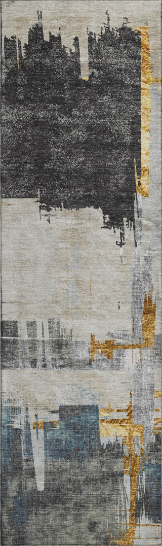 Piper Looms Mayfield Modern AMF624 Charcoal Machine Washable Area Rug Runner Main Image