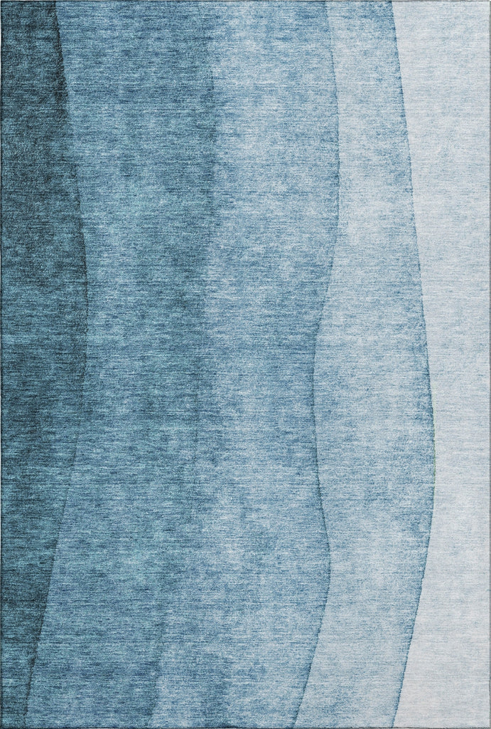 Piper Looms Mayfield Ombre AMF625 Blue Machine Washable Area Rug main image