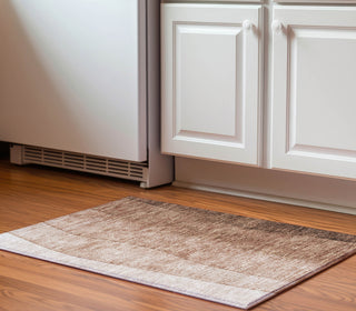 Piper Looms Mayfield Ombre AMF625 Brown Machine Washable Area Rug Scatter Lifestyle Image Feature