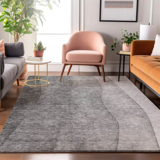 Piper Looms Mayfield Ombre AMF625 Gray Machine Washable Area Rug Lifestyle Image Feature
