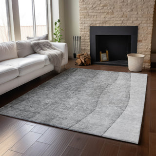 Piper Looms Mayfield Ombre AMF625 Gray Machine Washable Area Rug Lifestyle Image Feature