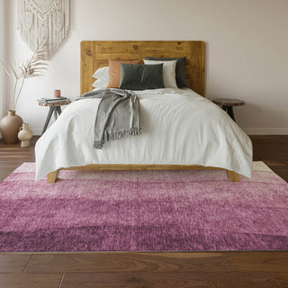 Piper Looms Mayfield Ombre AMF625 Merlot Machine Washable Area Rug Lifestyle Image Feature