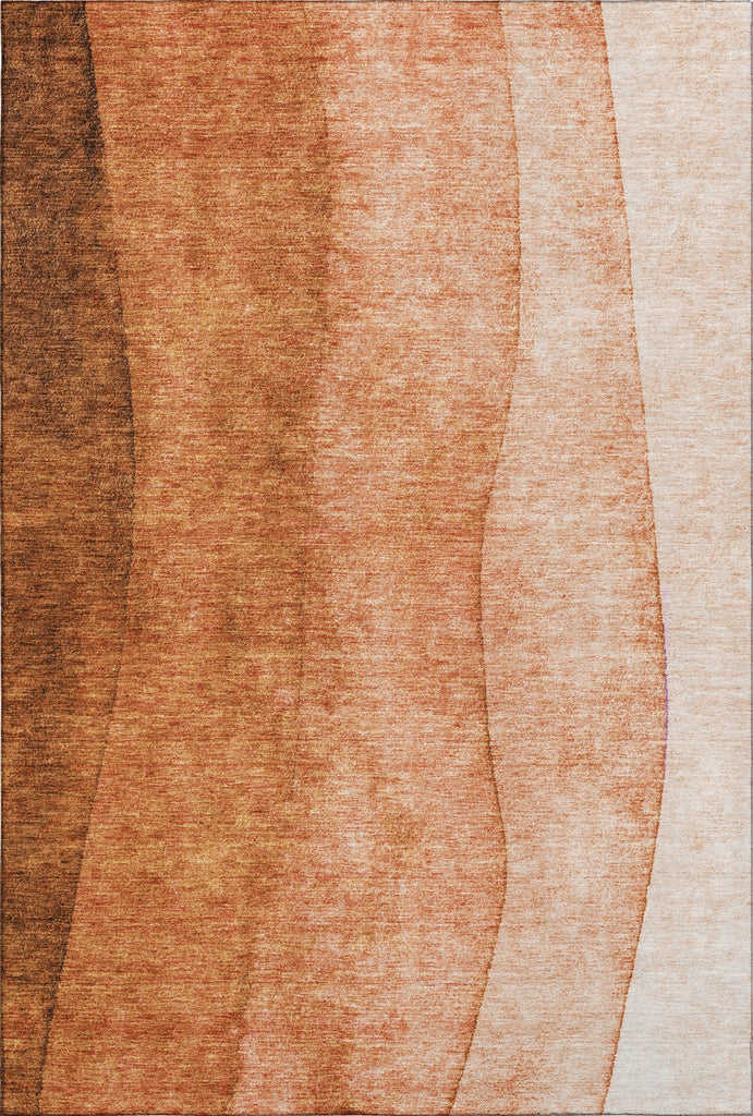 Piper Looms Mayfield Ombre AMF625 Paprika Machine Washable Area Rug main image