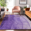 Piper Looms Mayfield Ombre AMF625 Purple Machine Washable Area Rug Lifestyle Image Feature