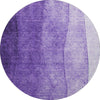 Piper Looms Mayfield Ombre AMF625 Purple Machine Washable Area Rug Round Main Image