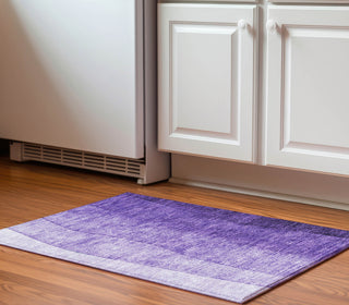 Piper Looms Mayfield Ombre AMF625 Purple Machine Washable Area Rug Scatter Lifestyle Image Feature