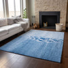 Piper Looms Mayfield Nautical AMF627 Blue Machine Washable Area Rug Lifestyle Image Feature
