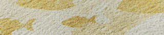 Piper Looms Mayfield Nautical AMF627 Gold Machine Washable Area Rug Swatch Image