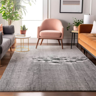 Piper Looms Mayfield Nautical AMF627 Gray Machine Washable Area Rug Lifestyle Image Feature