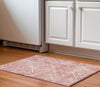 Piper Looms Mayfield Lines AMF628 Blush Machine Washable Area Rug Scatter Lifestyle Image Feature