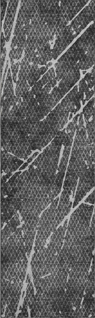 Piper Looms Mayfield Lines AMF628 Charcoal Machine Washable Area Rug Runner Main Image