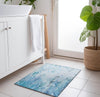 Piper Looms Mayfield Abstract AMF63 Shoreline Machine Washable Area Rug Scatter Lifestyle Image Feature