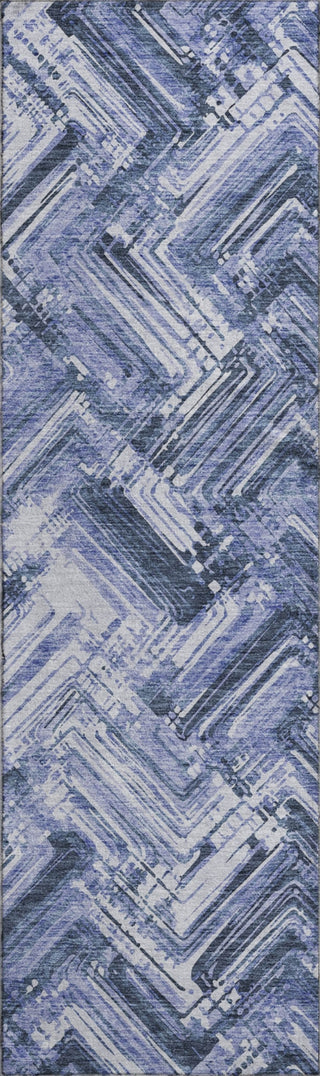 Piper Looms Mayfield Modern AMF630 Blue Machine Washable Area Rug Runner Main Image