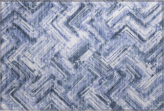 Piper Looms Mayfield Modern AMF630 Blue Machine Washable Area Rug Scatter Main Image