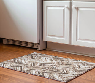 Piper Looms Mayfield Modern AMF630 Brown Machine Washable Area Rug Scatter Lifestyle Image Feature