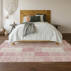 Piper Looms Mayfield Patchwork AMF631 Pink Machine Washable Area Rug Lifestyle Image Feature