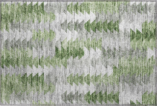 Piper Looms Mayfield Modern AMF632 Green Machine Washable Area Rug Scatter Main Image
