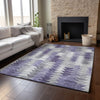 Piper Looms Mayfield Modern AMF632 Purple Machine Washable Area Rug Lifestyle Image Feature