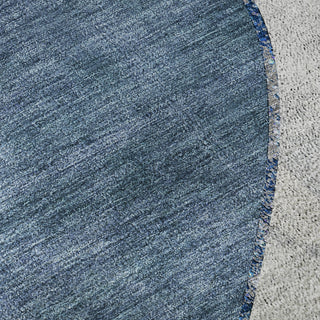 Piper Looms Mayfield Art Deco AMF633 Blue Machine Washable Area Rug Swatch Image