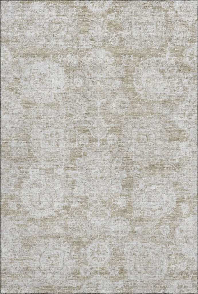 Piper Looms Mayfield Floral AMF634 Beige Machine Washable Area Rug main image