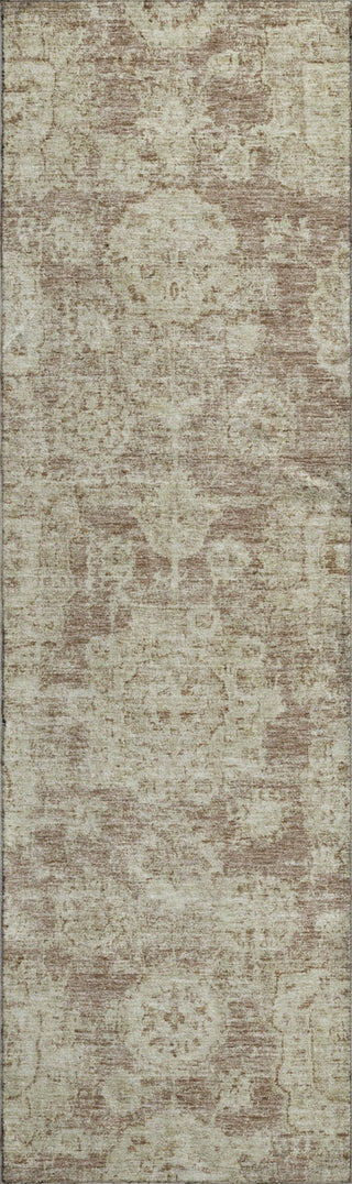 Piper Looms Mayfield Floral AMF634 Mocha Machine Washable Area Rug Runner Main Image