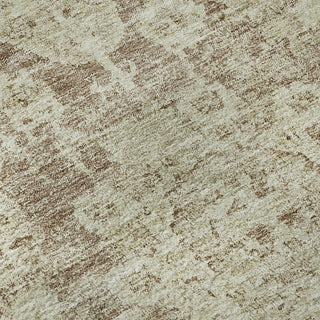 Piper Looms Mayfield Floral AMF634 Mocha Machine Washable Area Rug Swatch Image