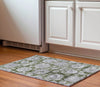 Piper Looms Mayfield Floral AMF634 Olive Machine Washable Area Rug Scatter Lifestyle Image Feature