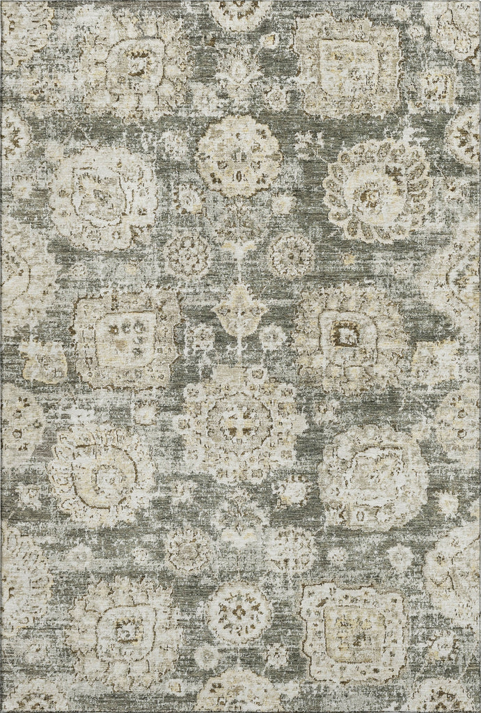 Piper Looms Mayfield Floral AMF634 Taupe Machine Washable Area Rug main image