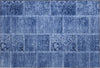 Piper Looms Mayfield Patchwork AMF635 Navy Machine Washable Area Rug Scatter Main Image