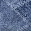 Piper Looms Mayfield Patchwork AMF635 Navy Machine Washable Area Rug Swatch Image