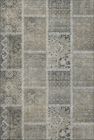 Piper Looms Mayfield Patchwork AMF635 Taupe Machine Washable Area Rug main image