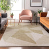 Piper Looms Mayfield Geometric AMF636 Beige Machine Washable Area Rug Lifestyle Image Feature