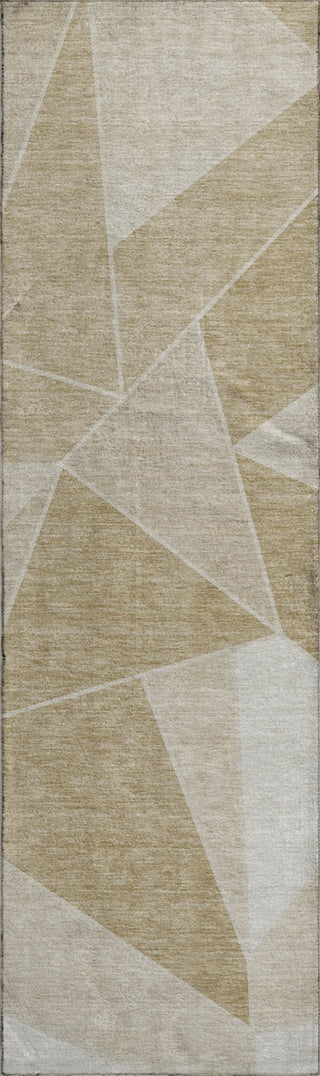 Piper Looms Mayfield Geometric AMF636 Beige Machine Washable Area Rug Runner Main Image