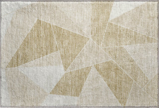 Piper Looms Mayfield Geometric AMF636 Beige Machine Washable Area Rug Scatter Main Image