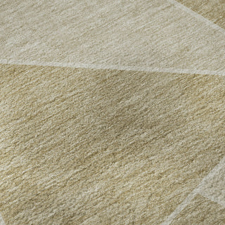 Piper Looms Mayfield Geometric AMF636 Beige Machine Washable Area Rug Swatch Image