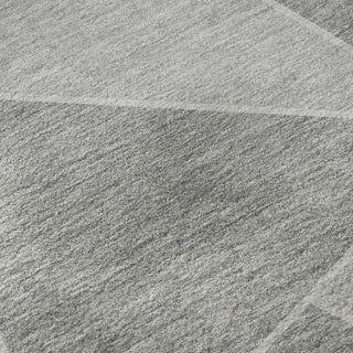 Piper Looms Mayfield Geometric AMF636 Gray Machine Washable Area Rug Swatch Image