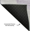 Piper Looms Mayfield Geometric AMF636 Lilac Machine Washable Area Rug Backing Image