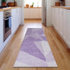 Piper Looms Mayfield Geometric AMF636 Lilac Machine Washable Area Rug Runner Lifestyle Image Feature