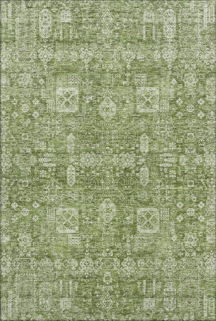 Piper Looms Mayfield Panel AMF637 Aloe Machine Washable Area Rug main image