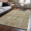 Piper Looms Mayfield Panel AMF637 Brown Machine Washable Area Rug Lifestyle Image Feature