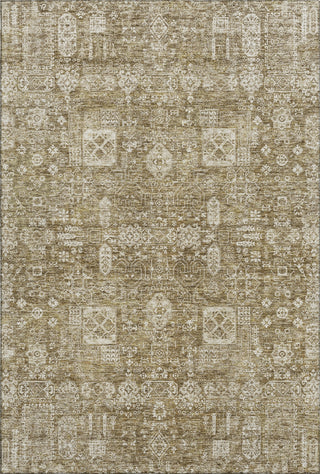 Piper Looms Mayfield Panel AMF637 Brown Machine Washable Area Rug main image