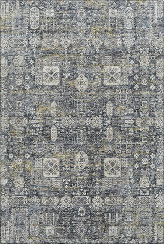 Piper Looms Mayfield Panel AMF637 Charcoal Machine Washable Area Rug main image