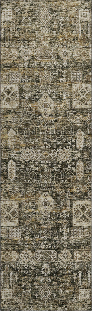 Piper Looms Mayfield Panel AMF637 Coffee Machine Washable Area Rug Runner Main Image