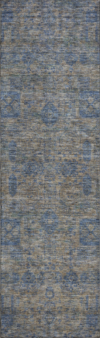 Piper Looms Mayfield Panel AMF637 Khaki Machine Washable Area Rug Runner Main Image