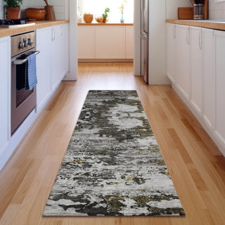 Piper Looms Mayfield Modern AMF638 Taupe Machine Washable Area Rug Runner Lifestyle Image Feature