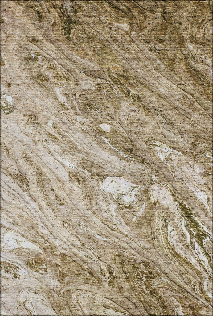 Piper Looms Mayfield Abstract AMF640 Brown Machine Washable Area Rug main image